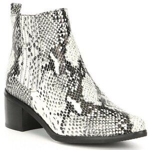 BLONDO Elvina Snake Print Chelsea Boot 8 New
